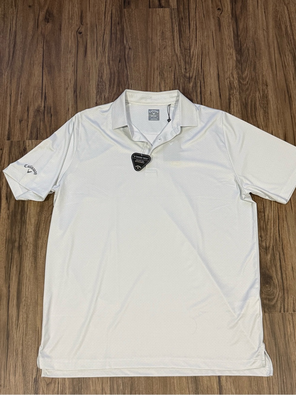 Callaway Men’s White Performance Golf Polo